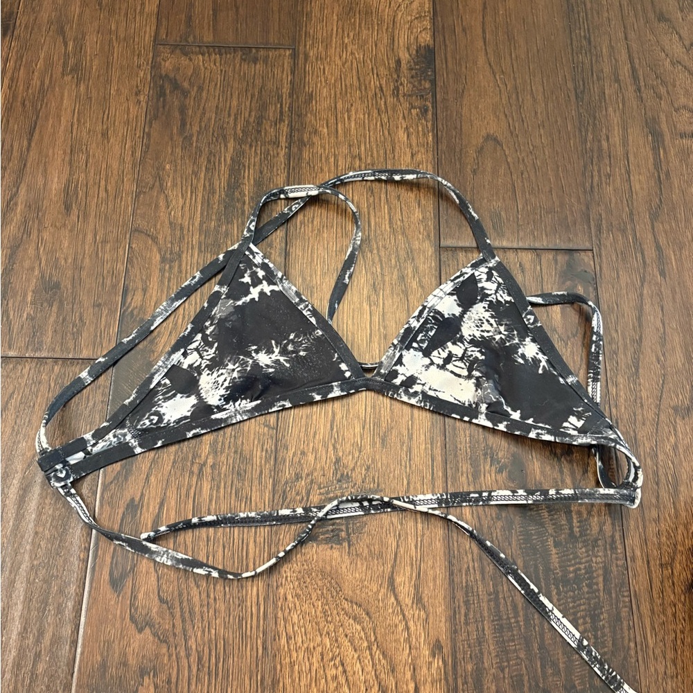 Jolyn Clothing Black and White Bikini Swimwear